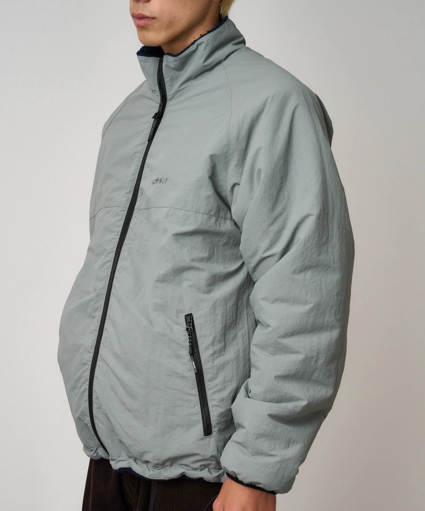 Gramicci Reversible Sherpa Jacket Navy/Grey