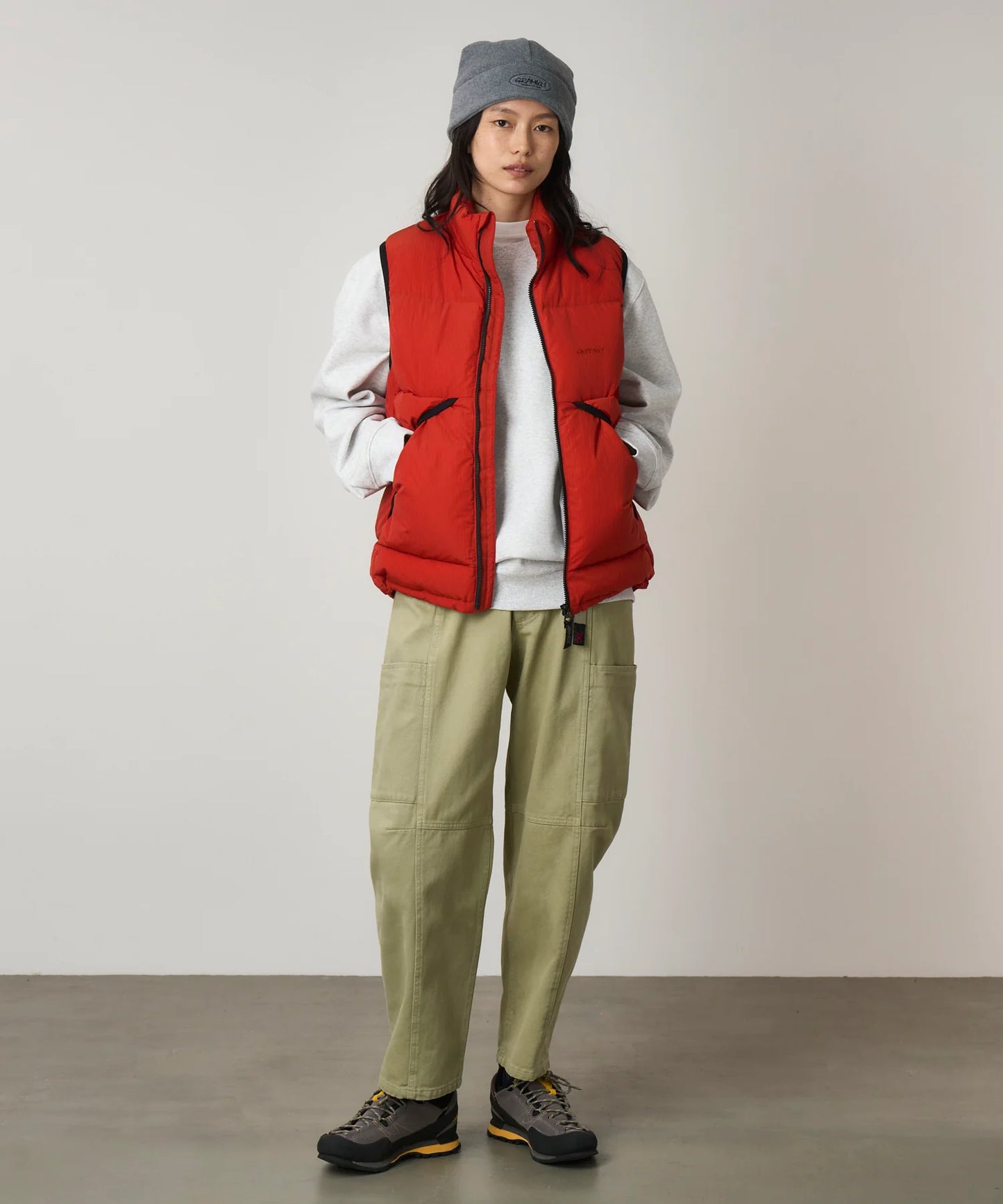 Gramicci Down Puffer Jacket Burnt Red