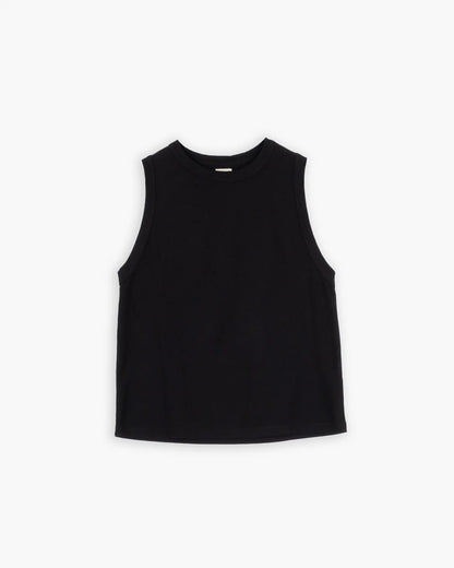 Girls of Dust Johnny Organic Open End Jersey T-Shirt - Black