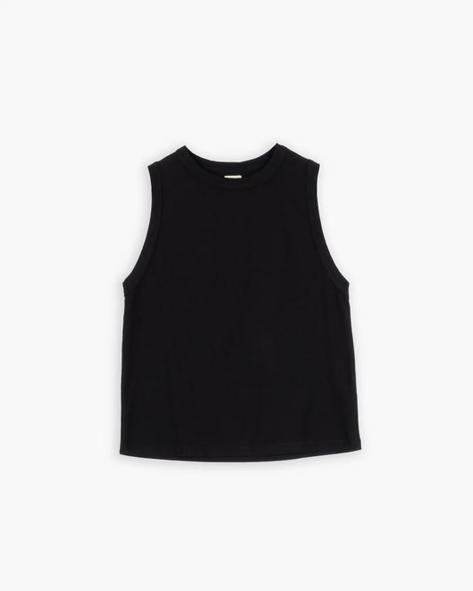 Girls of Dust Johnny Organic Open End Jersey T-Shirt - Black