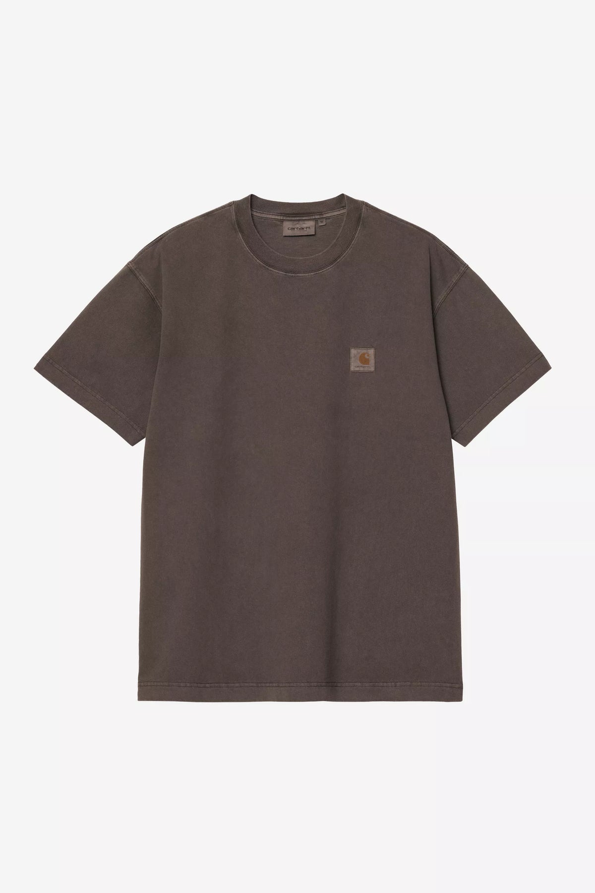 Carhartt WIP S/S Vista T-Shirt - Tobacco, Garment Dyed