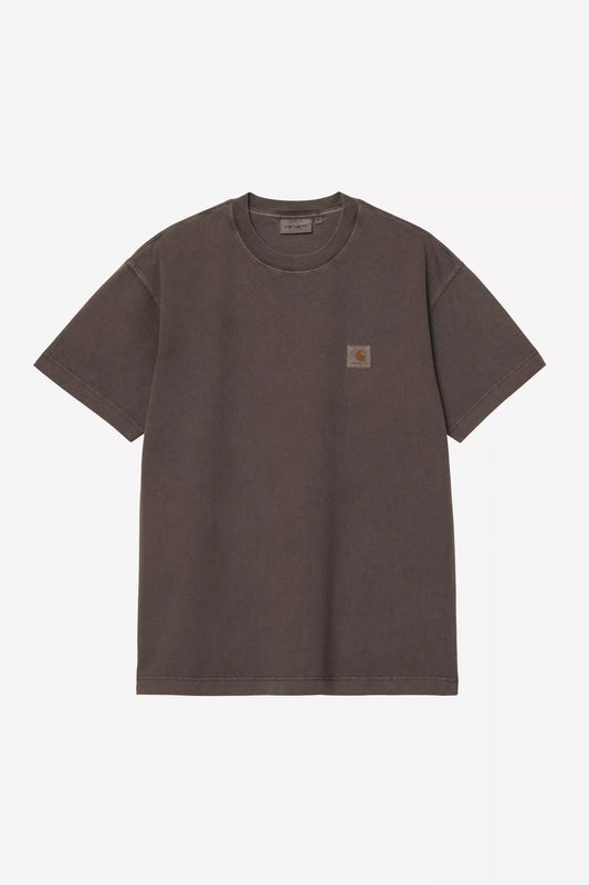 Carhartt WIP S/S Vista T-Shirt - Tobacco, Garment Dyed