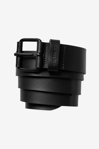 Carhartt Script Belt Leather Black
