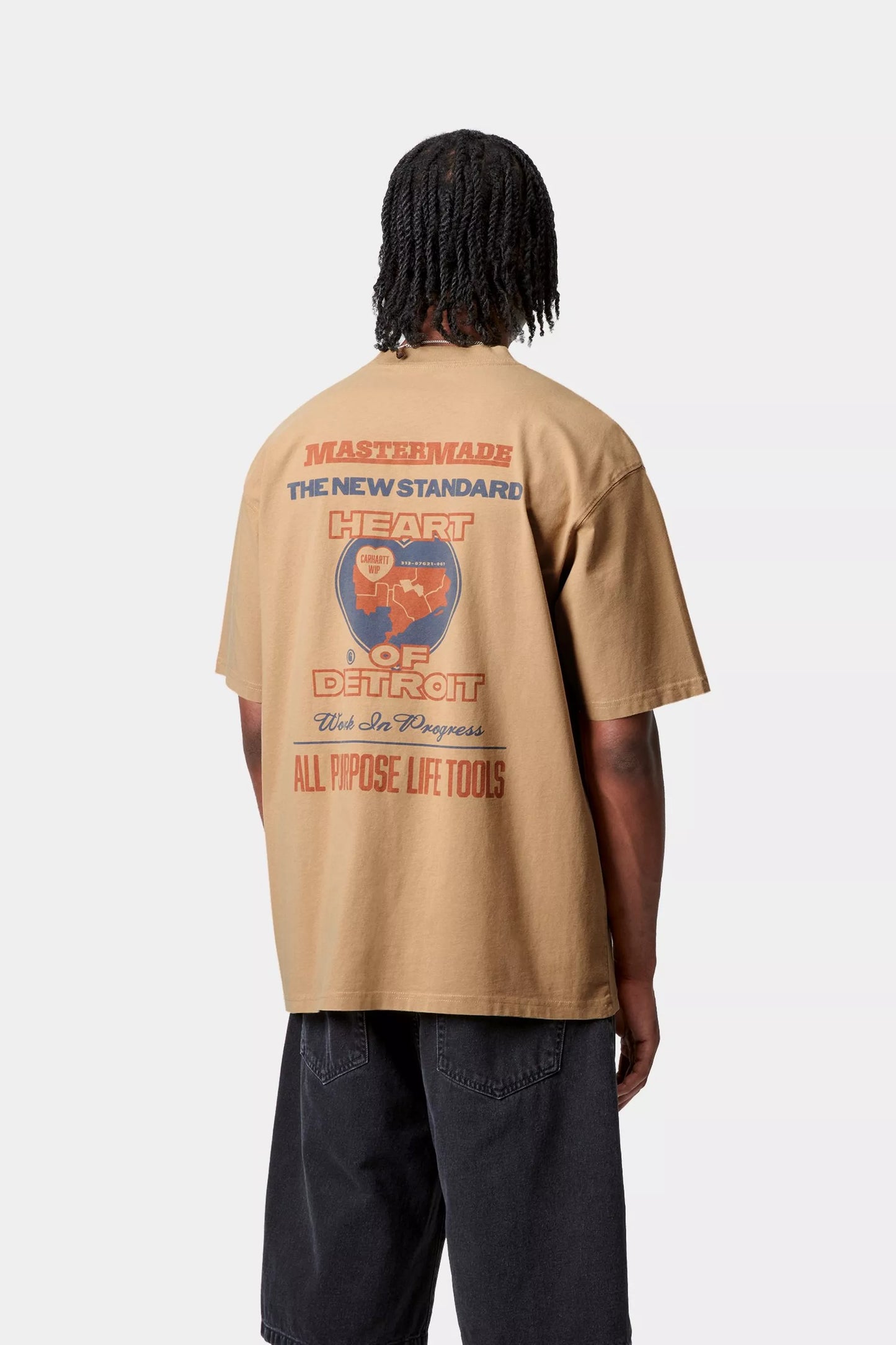 Carhartt Arcan T-Shirt Dusty H Brown