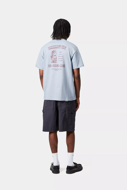Carhartt Sandwich T-Shirt Blue Fog
