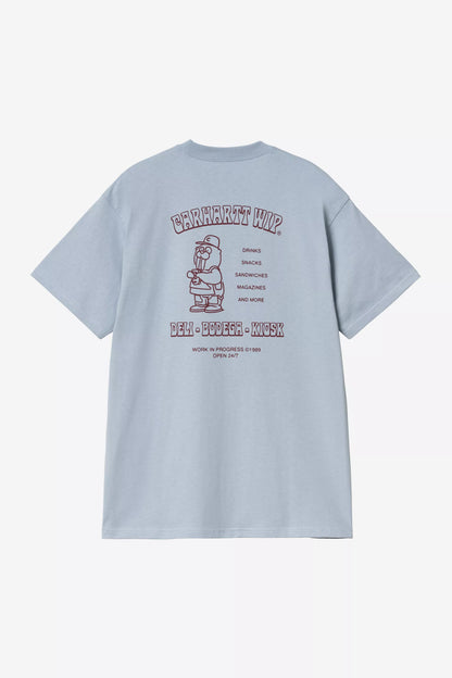 Carhartt Sandwich T-Shirt Blue Fog