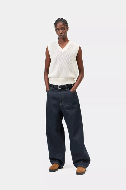Carhartt Women's Brandon Pant - Blue, Rinsed