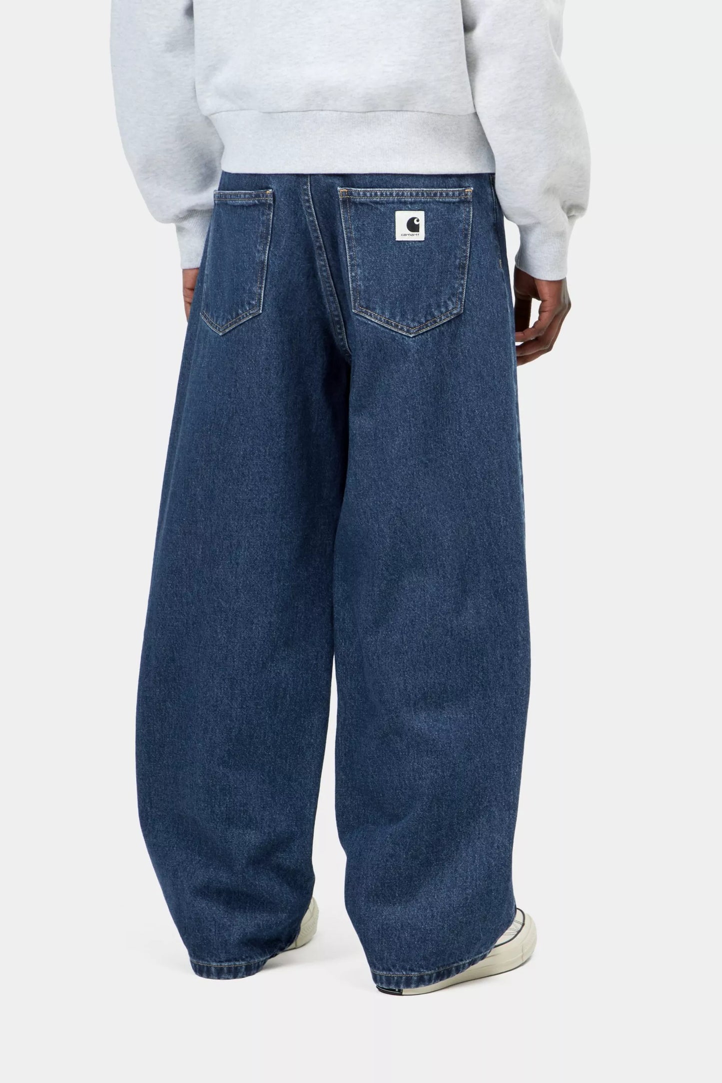 Carhartt Women's Brandon Pant - Blue, Stone washed