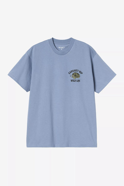Carhartt WIP Wild Life T-Shirt - Gentle Blue
