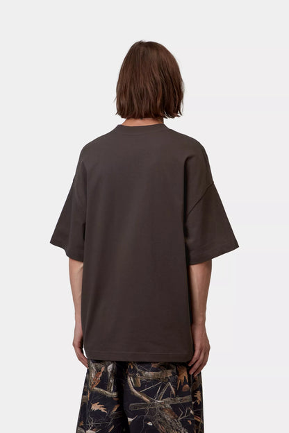 Carhartt WIP S/S Chapter Script T-Shirt Organic - Tobacco / White