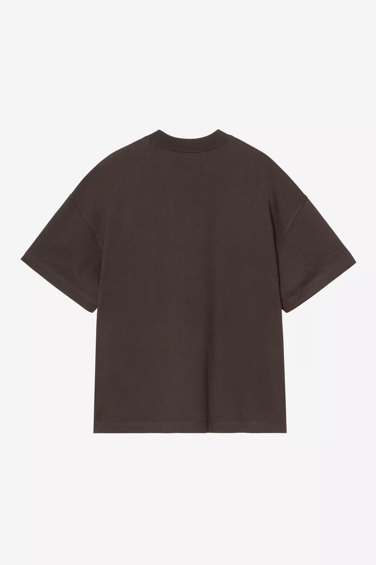 Carhartt WIP S/S Chapter Script T-Shirt Organic - Tobacco / White