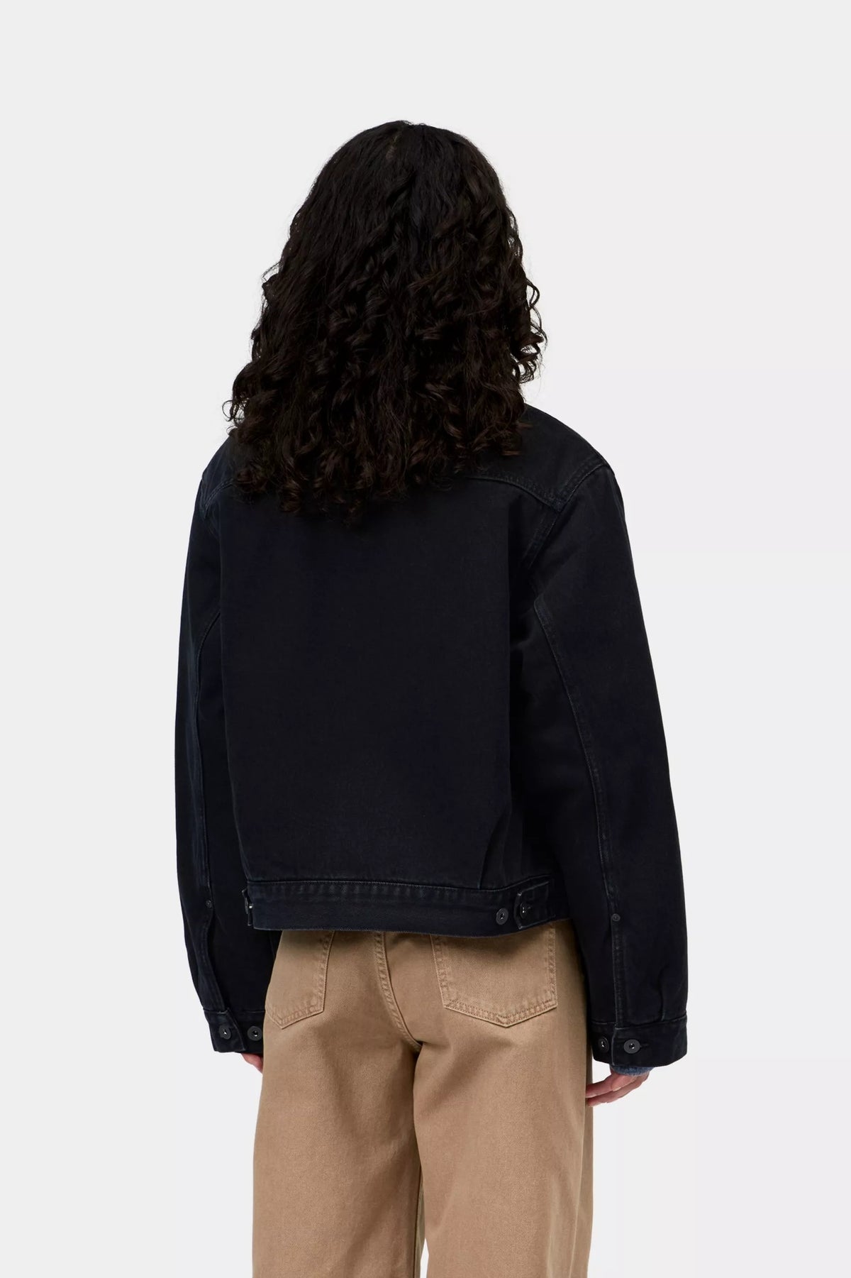 Carhartt WIP Women's Belmar Jacket - Black, Stone washed