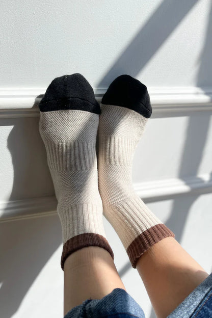 Le Bon Shoppe Girlfriend Sock - Black Coffee