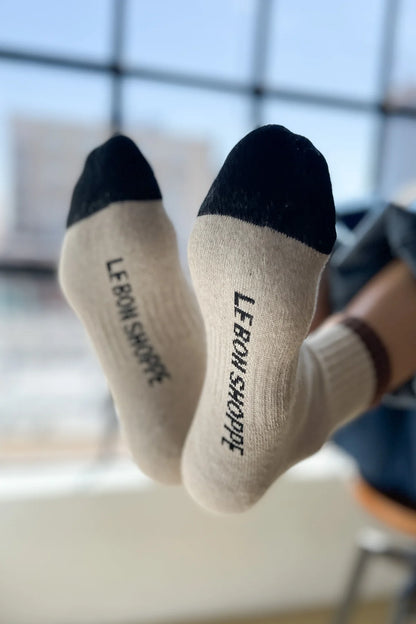 Le Bon Shoppe Girlfriend Sock - Black Coffee