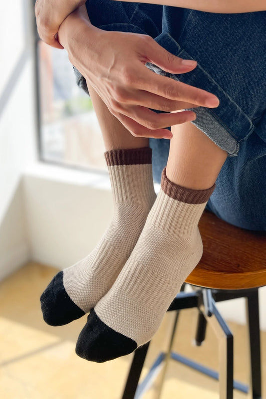 Le Bon Shoppe Girlfriend Sock - Black Coffee