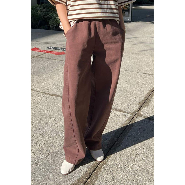 Le Bon Shoppe Long Arc Pant - Chocolate