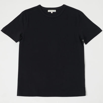 Merz b. Schwanen 215 Loopwheeled T-Shirt 7.2OZ Deep Black