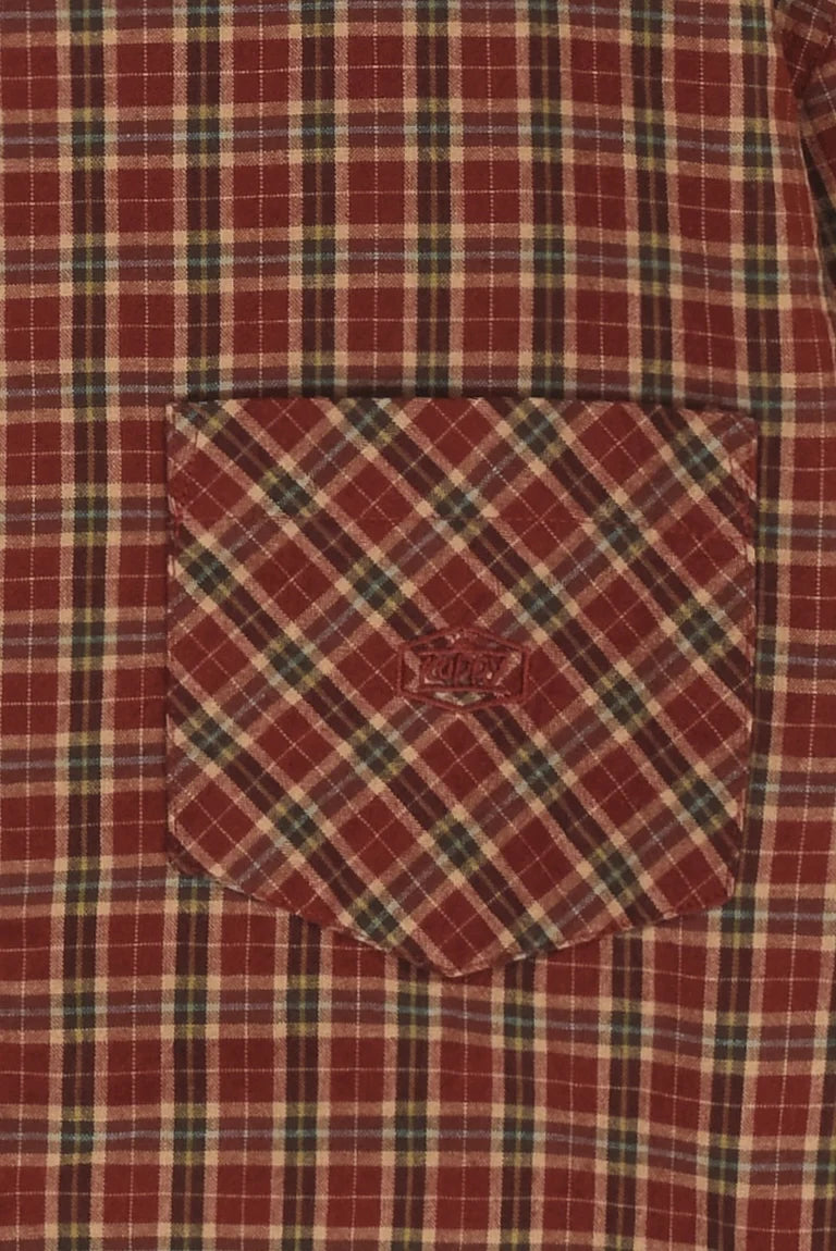Kappy Designs Nomad Plaid Shirt - Red