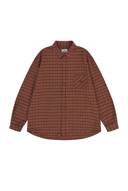 Kappy Designs Nomad Plaid Shirt - Red