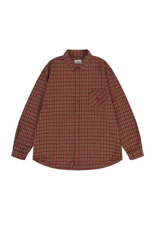 Kappy Designs Nomad Plaid Shirt - Red