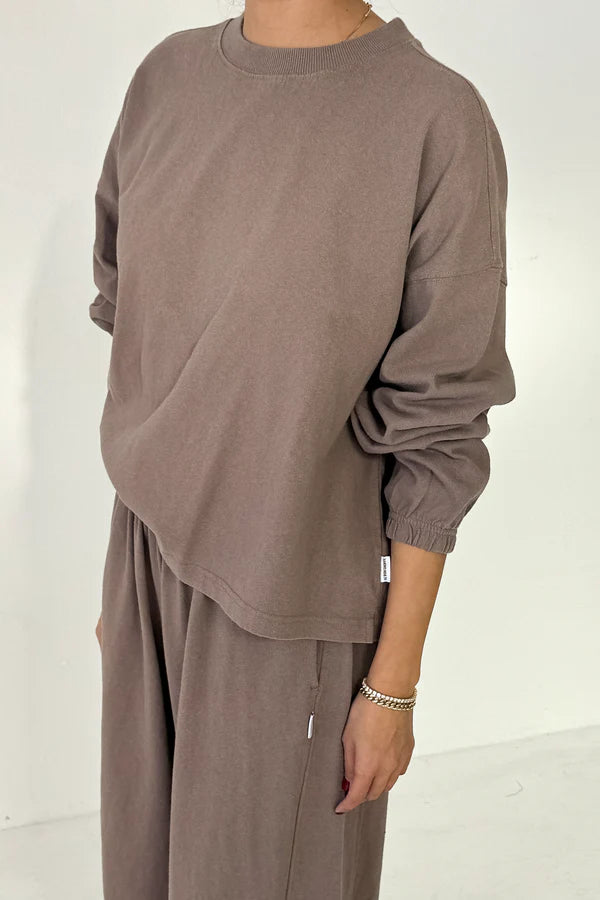 Le Bon Shoppe Naturelle Long Sleeve T-Shirt - Mushroom