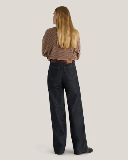 Hiut Denim Jeans - The Edna - Wide Leg OG Selvedge Jean