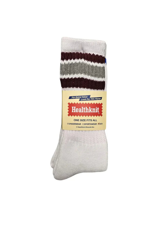 Healthknit Socks 3 Pack - White/Multi