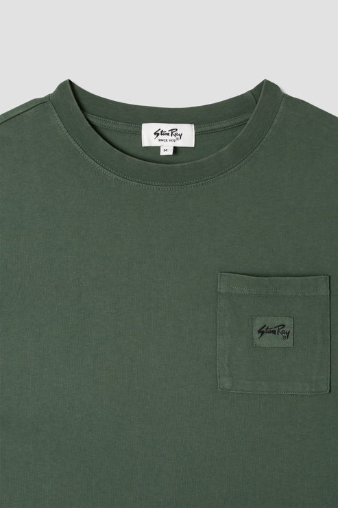 Stan Ray Patch Pocket T-Shirt Washed Green