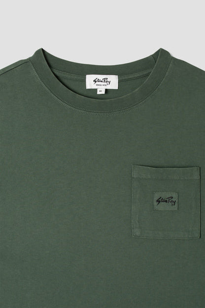 Stan Ray Patch Pocket T-Shirt Washed Green