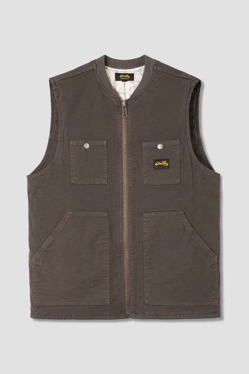 Stan Ray Pork Chop Vest Charcoal Duck