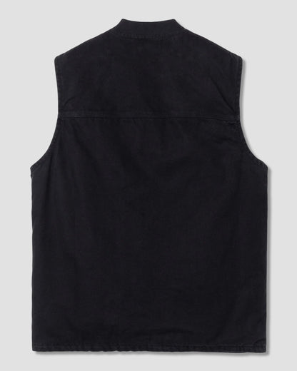 Stan Ray Pork Chop Vest Washed Black Duck