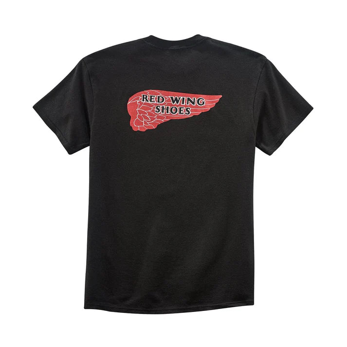 Red Wing Classic Logo T-shirt Black