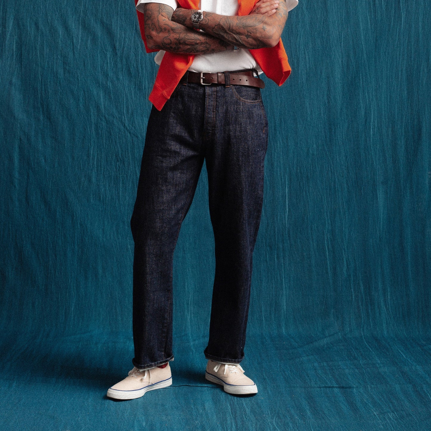 Dubbleware Straight Leg Denim Selvedge Jean - Indigo