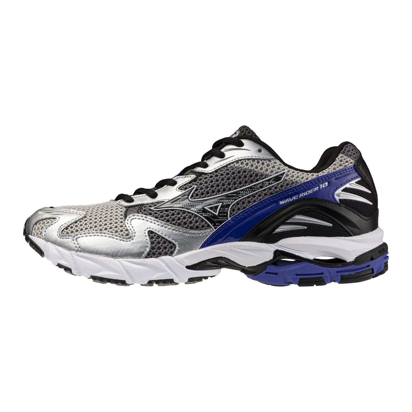 Mizuno Wave Rider 10 - Harbor Mist/black/royal blue