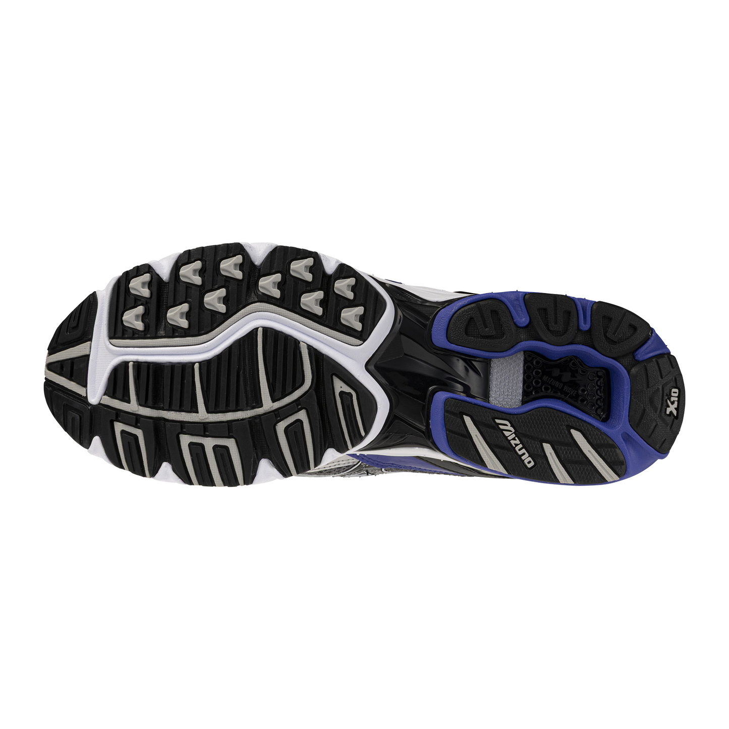 Mizuno Wave Rider 10 - Harbor Mist/black/royal blue
