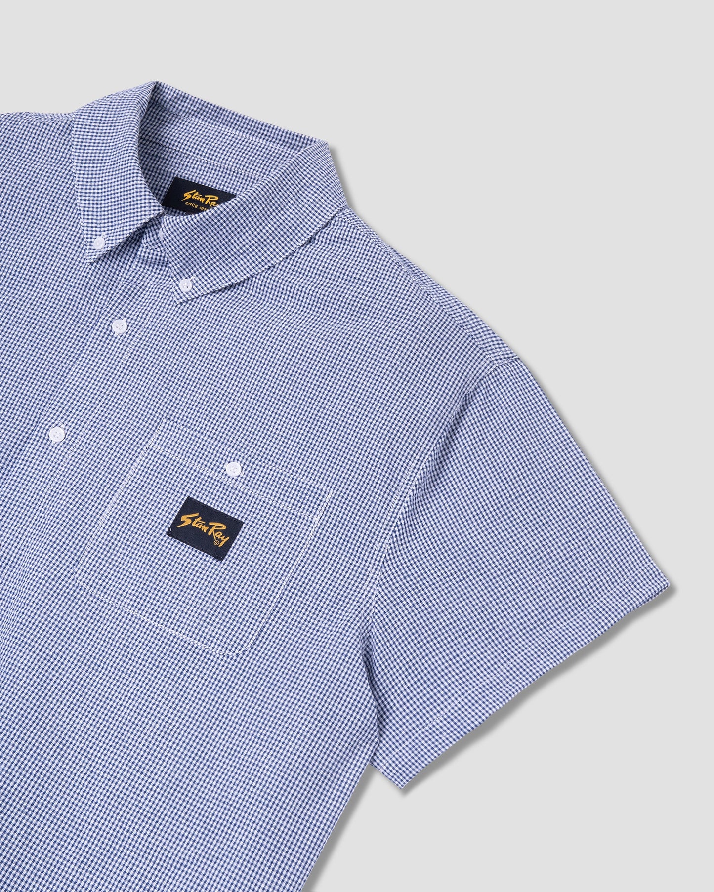 Stan Ray Flannel Shirt - Blue Gingham