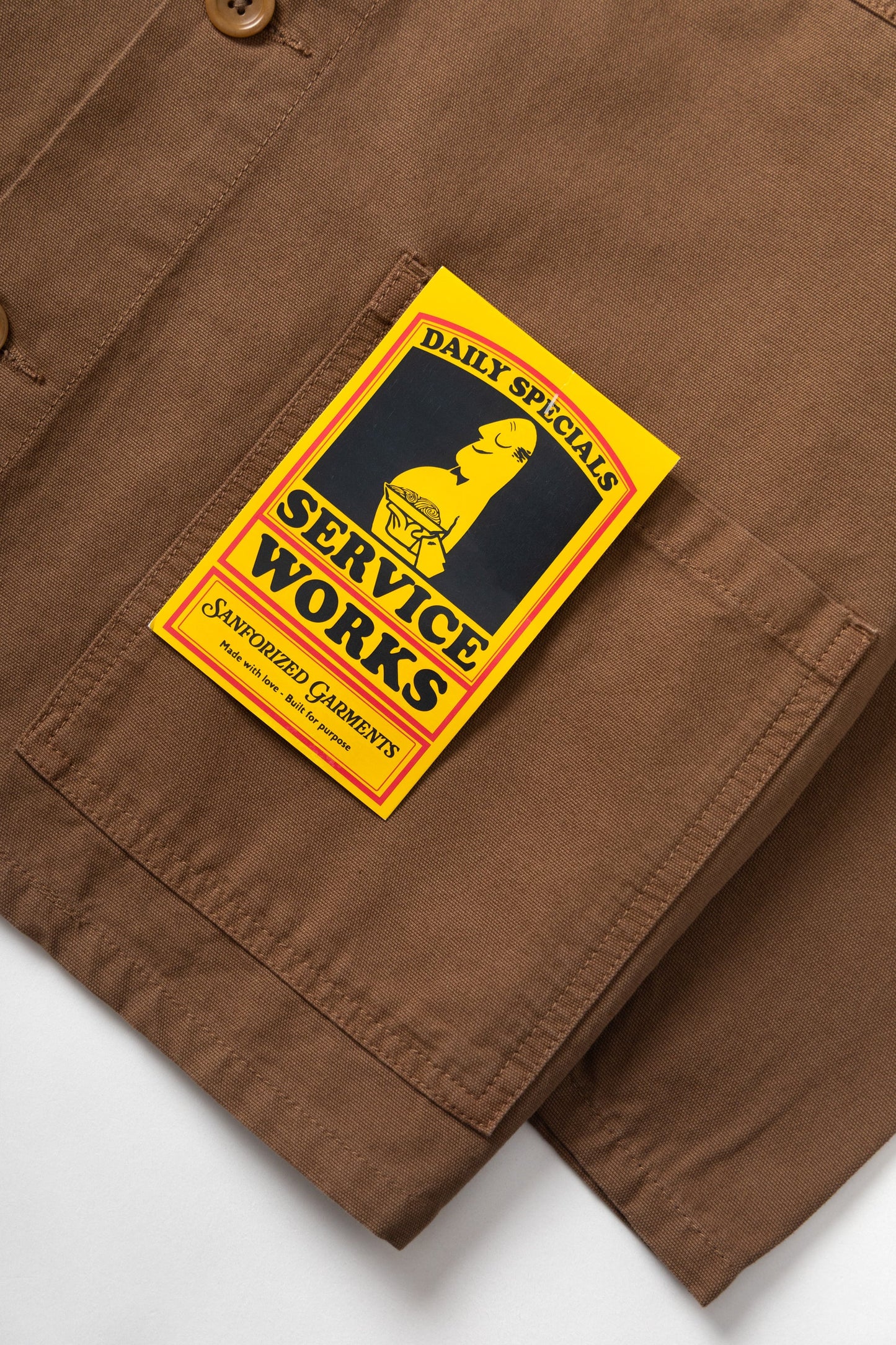 Service Works Classic Chore Shirt - Bark