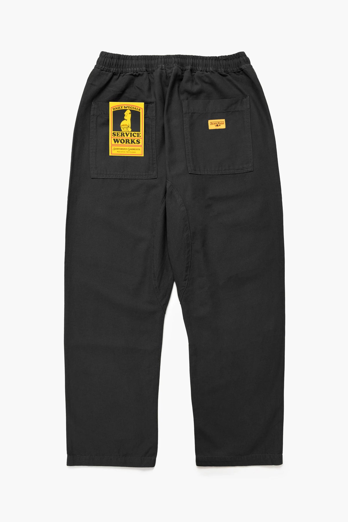 Service Works Classic Chef Pants - Black