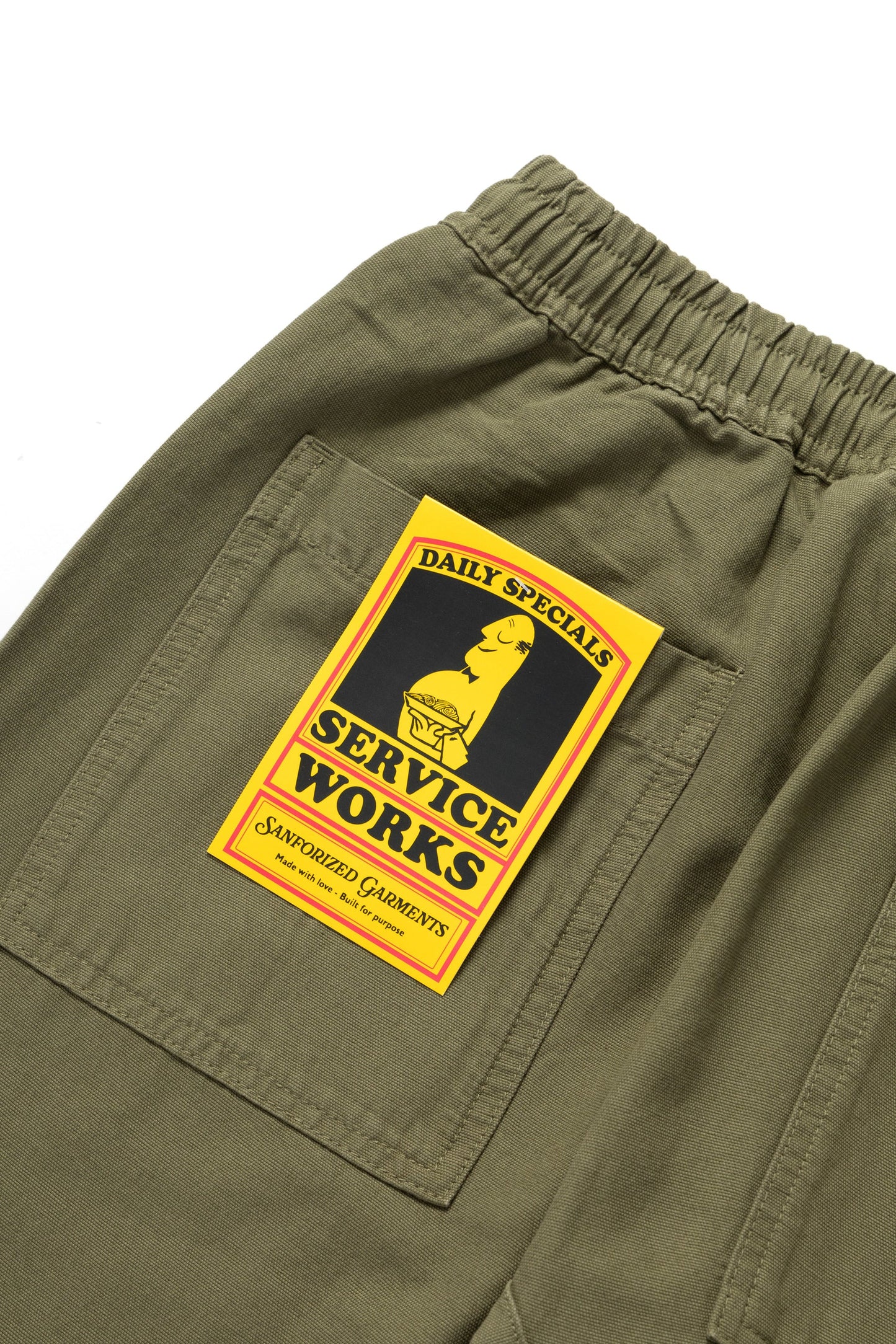Service Works Classic Chef Pants Olive