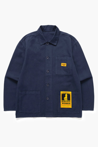 Service Works Classic Chore Shirt Dark Navy