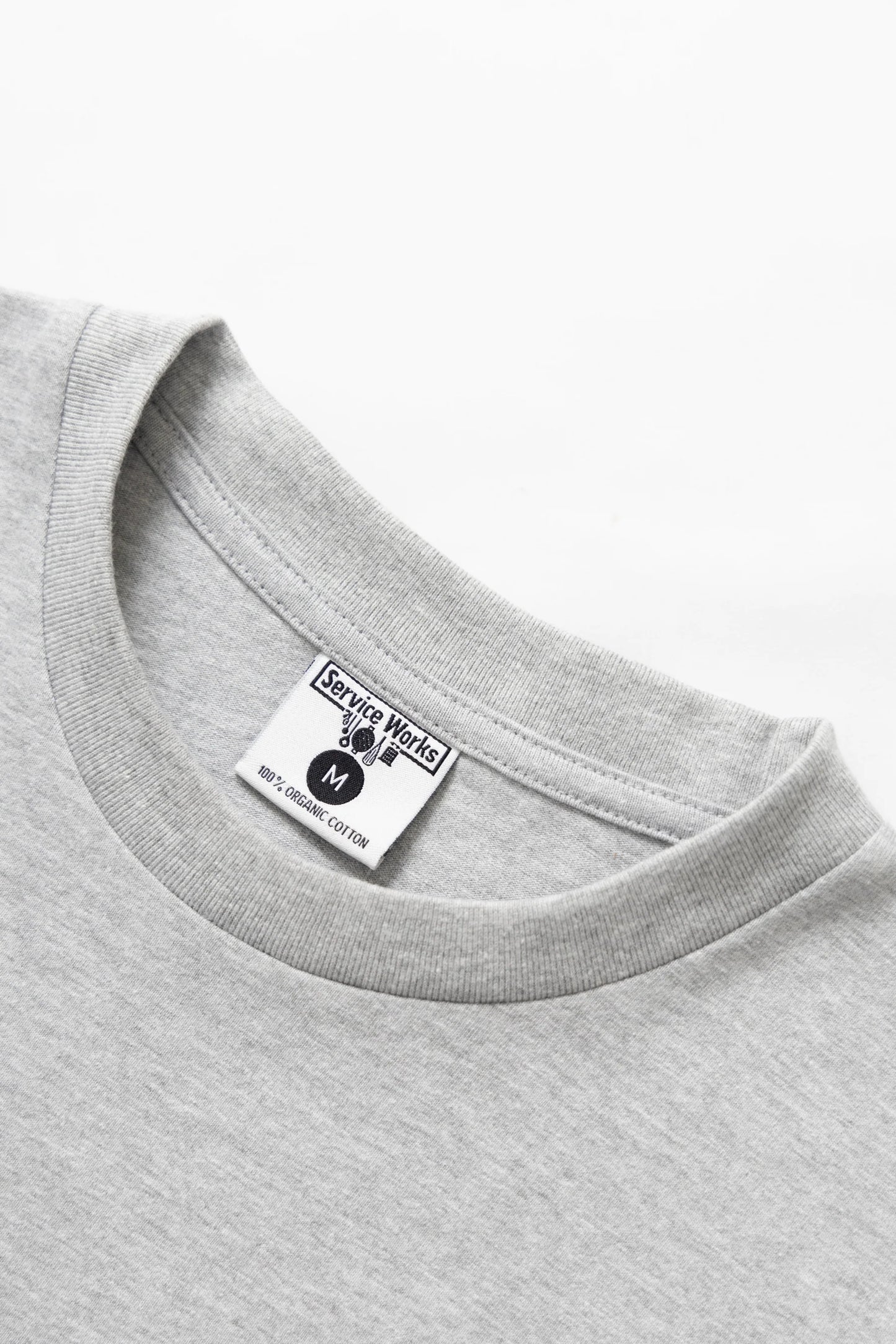 Service Works Bar & Kitchen Tee Heather Grey