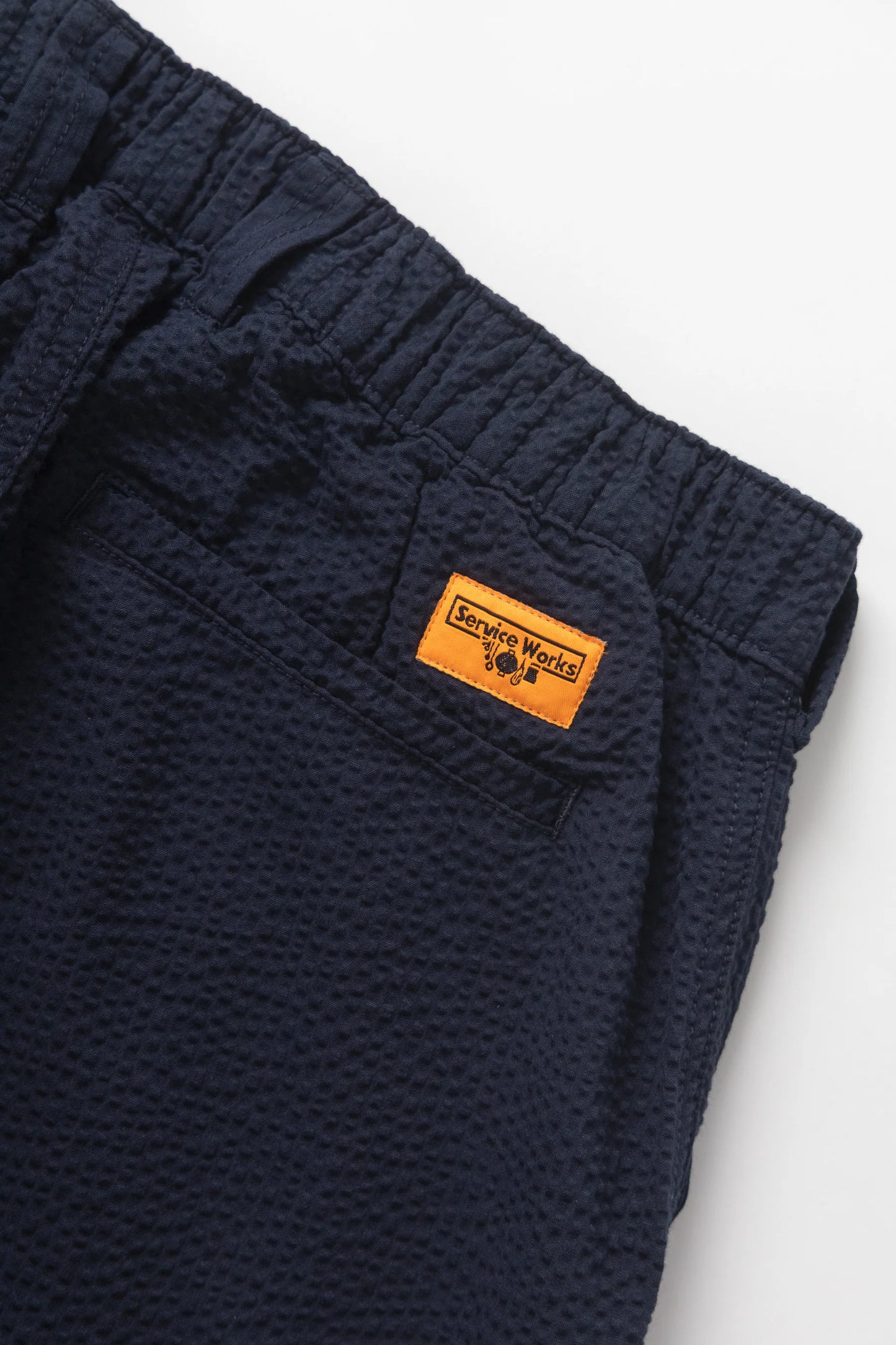 Service Works Seersucker Waiters Pant - Dark Navy