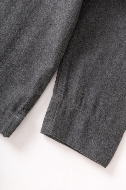 Service Works Flannel FOH Overshirt - Charcoal