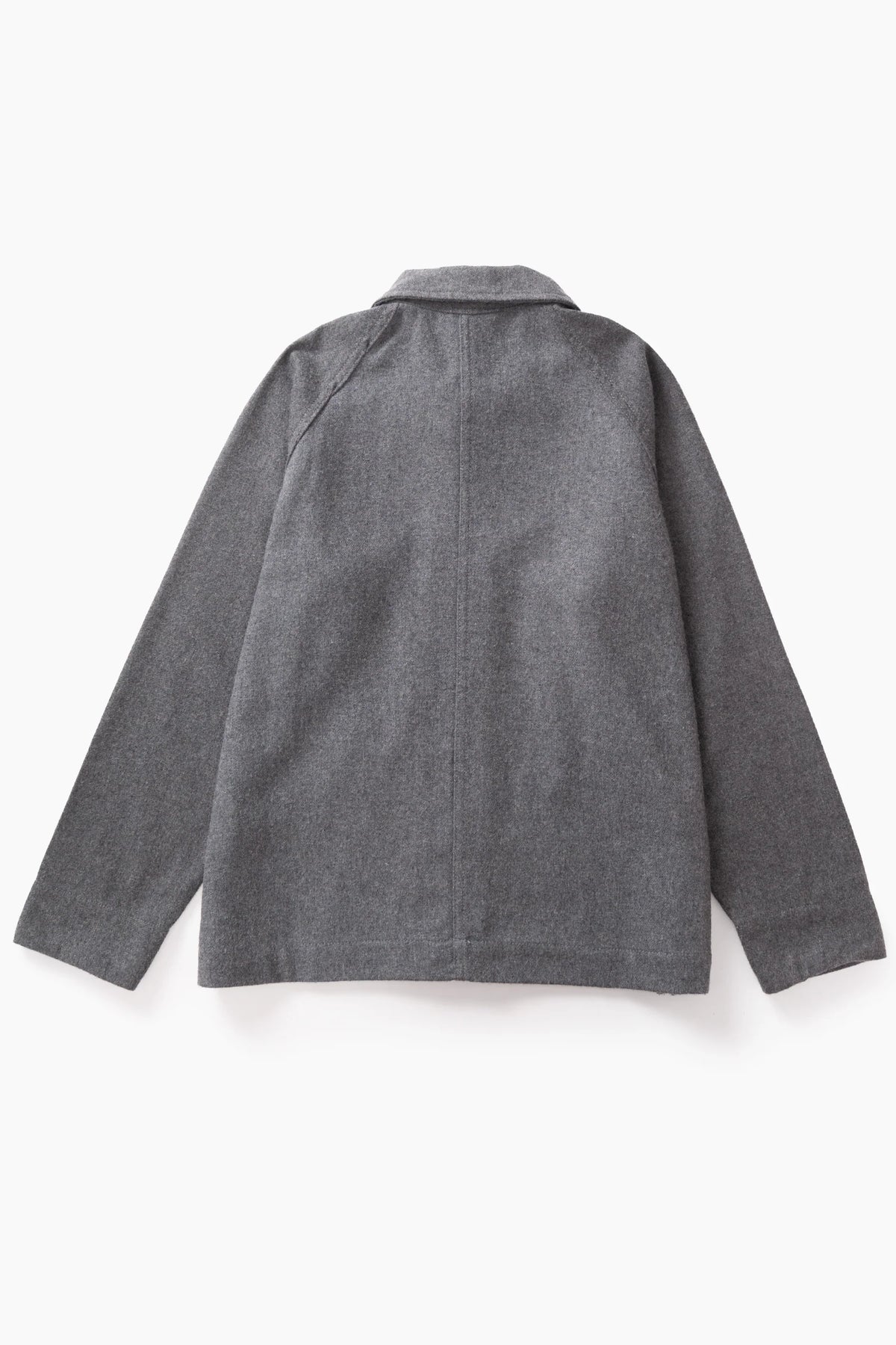 Service Works Flannel FOH Overshirt - Charcoal