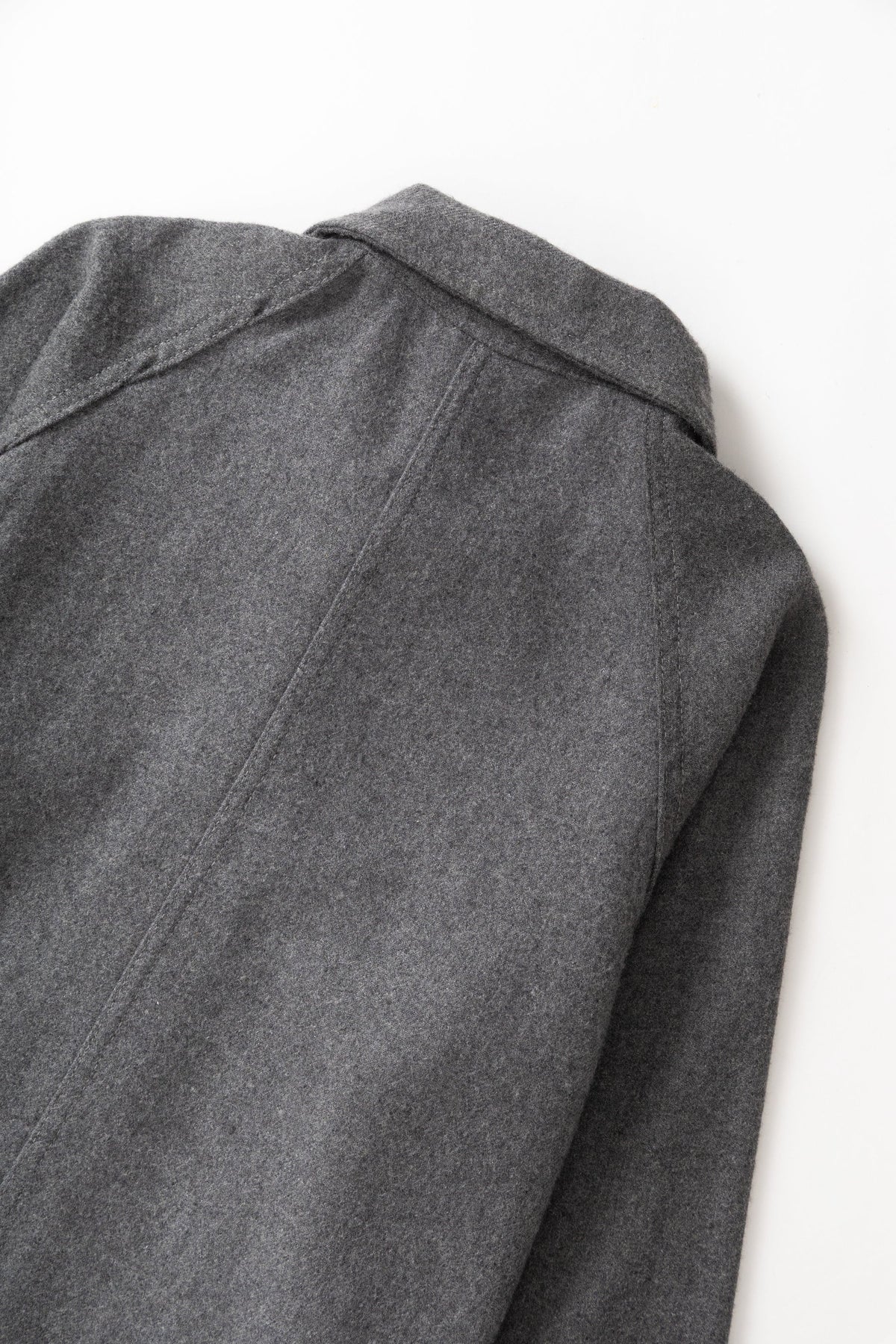 Service Works Flannel FOH Overshirt - Charcoal