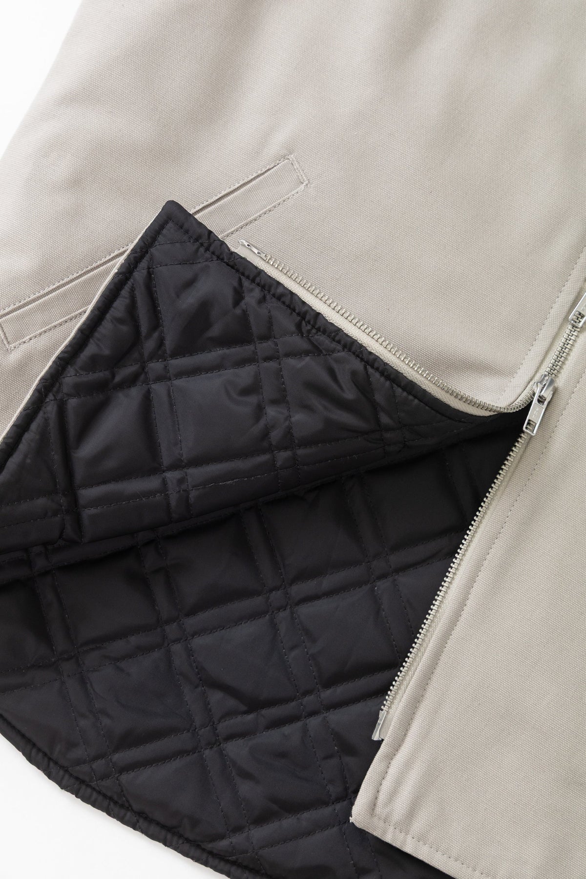 Service Works Padded Work Vest Jacket - Stone