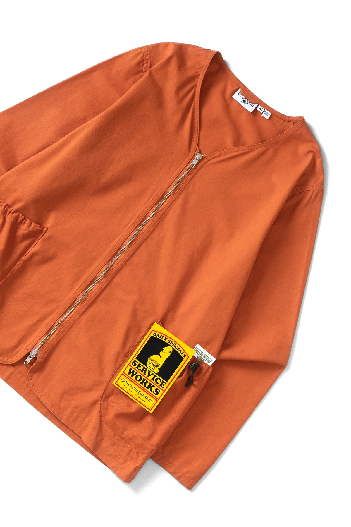 Service Works Tech Twill Gardening Liner - Rust