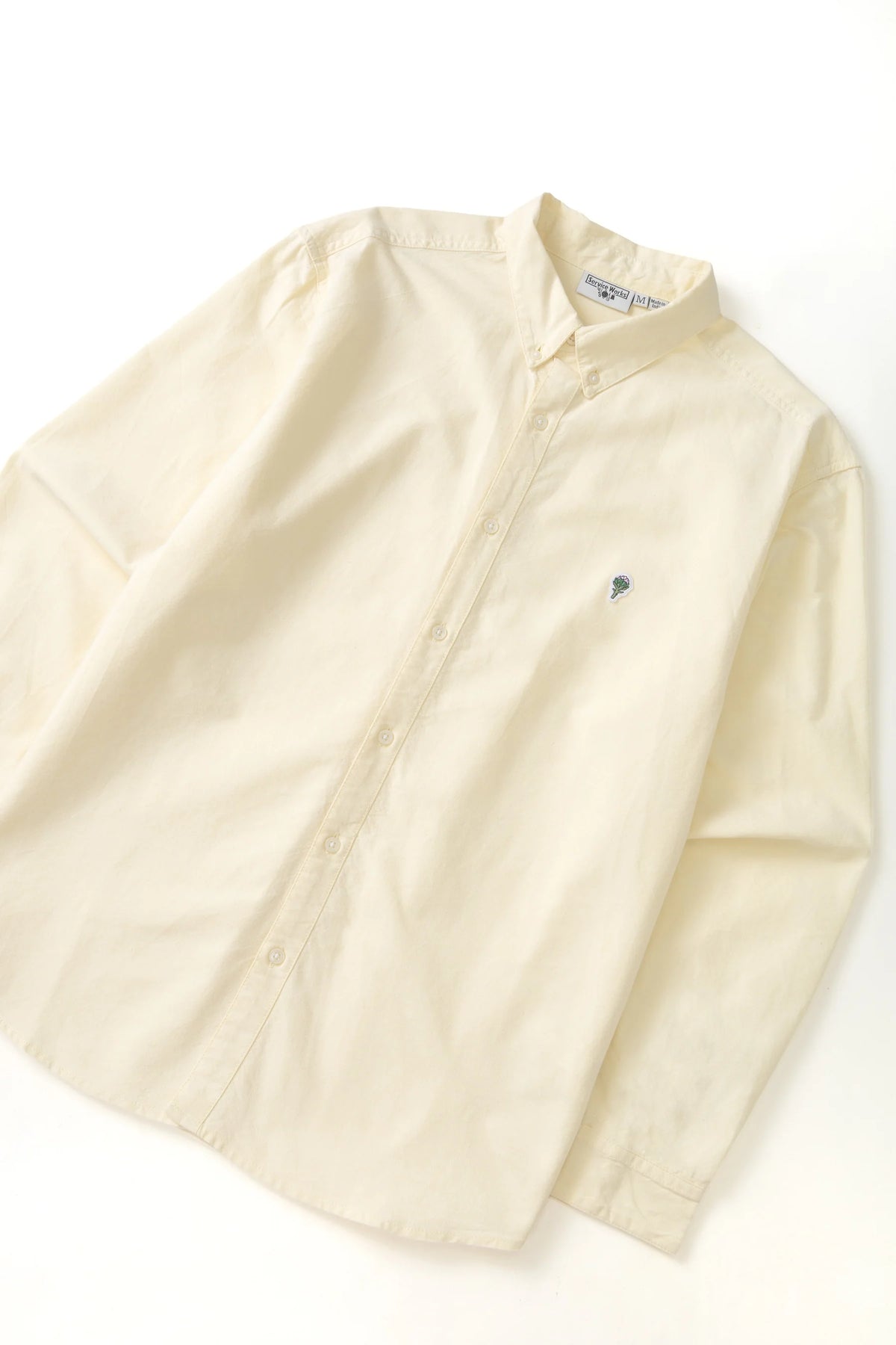 Service Works Artichoke Oxford Shirt - Vanilla