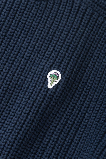 Service Works Artichoke Chunky Knit - Navy