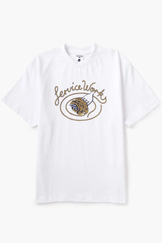 Service Works Spaghetti Tee - White